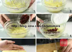 Cranberry Cookie Recipe Illustration 1