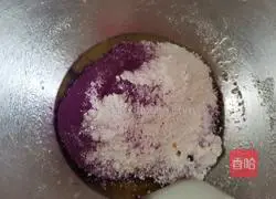 Purple Sweet Potato Peanut Cookies Recipe Illustration 3