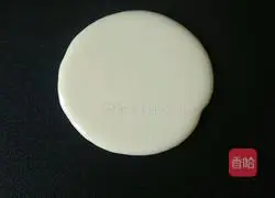 Illustration of how to make bean paste waffles 5