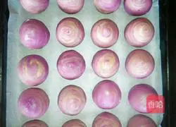 Illustration of how to make purple sweet potato cake 11