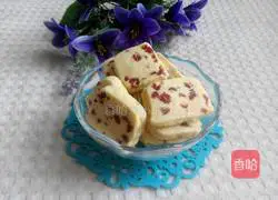 Illustration of how to make cranberry cookies 15