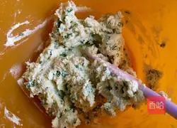 Illustration of how to make green onion cookies 4