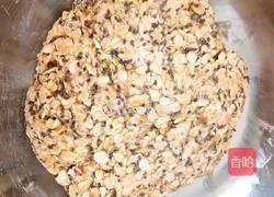 Illustration of how to make oatmeal cookies 3