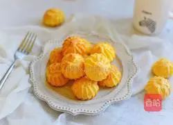 Illustration of how to make cream puffs (New Year's dessert) 9