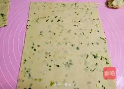 Illustration of how to make chive-flavored soda crackers 13