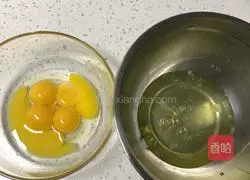 Illustration of how to make chiffon cake 2