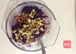 Purple sweet potato glutinous rice cake recipe 4
