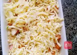 Cheese Braised Rice Recipe Illustration 3