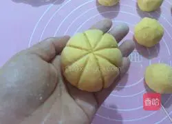 Illustration of how to make steamed pumpkin cake 7
