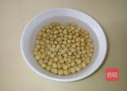 Illustration of how to make walnut soy milk 2