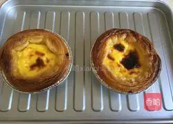 Illustration of how to make egg tarts 5