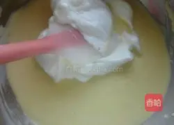 Illustration of how to make half-cooked cheesecake 7