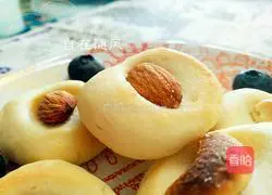 Illustration of how to make nut biscuits 6