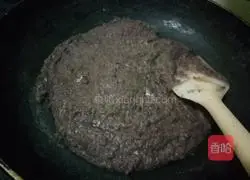 Illustration of how to make red bean paste 9