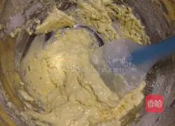 Illustration of how to make cranberry glutinous cake 5