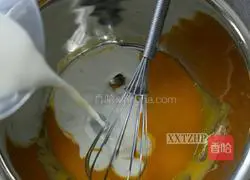 Illustration of how to make Portuguese egg tarts with grapes 3