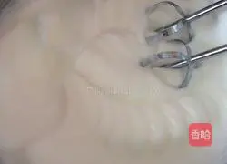 Cream Decorated Cake 8-inch Chiffon Cake Recipe Illustration 5