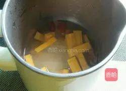 Illustration of how to make pumpkin rice cereal 3