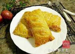 Illustrated recipe for mango pie 16