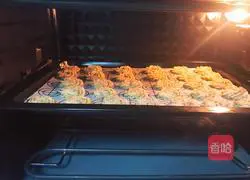 Illustration of how to make lemon mint cookies 16