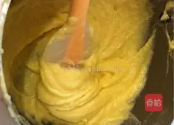 Illustration of how to make matcha cream puffs 9