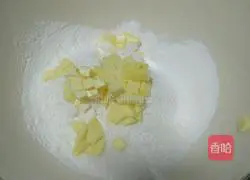 Illustration of how to make foreign pear pie 1