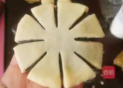 Illustration of making bean paste cake 14