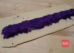 Illustration of how to make golden purple potato rolls 7