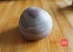 Purple potato and red bean cake recipe 15