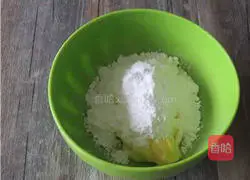 Illustration of how to make cocoa nut cookies 1