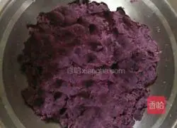 Purple sweet potato Illustration of how to make cakes 2