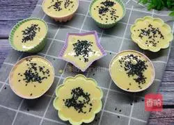 Illustration of how to make honey bean cake 11