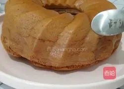 Illustration of how to make chiffon cake 12