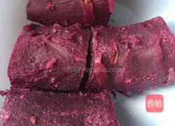 Purple Sweet Potato Yam Cake Recipe Illustration 3