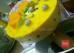 Mango Mousse Cake Recipe Illustration 11