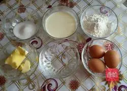 Illustration of how to make cream puffs 1