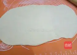 Illustration of how to make bean paste rolls 9