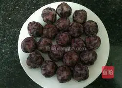 Su-style mooncakes ~ Illustration of how to make flower fillings 4