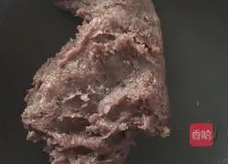 Illustration of making homemade bean paste filling 7