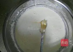 Illustration of how to make flavored egg tart liquid 5