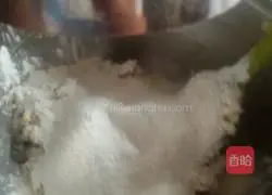 Illustration of how to make cranberry cookies 8