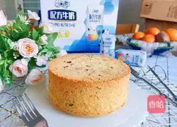 Illustration of how to make chives and meat floss chiffon cake 16