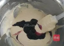 Blueberry Sauce Muffin Cup Cake Recipe Illustration 8