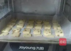 Illustration of how to make crushed raisin cookies 15