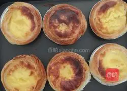 Illustration of how to make original egg tarts 5