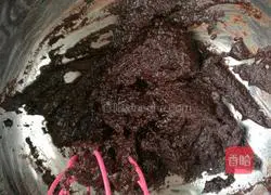 Honey Chocolate Cocoa Chiffon Cake Recipe Illustration 3