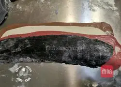 Illustration of how to make four-color donuts 5