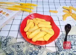 Milk pumpkin finger biscuits recipe 16