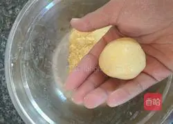 Illustration of how to make pumpkin sandwich cookies 12