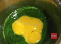 Spinach chiffon cake recipe 4